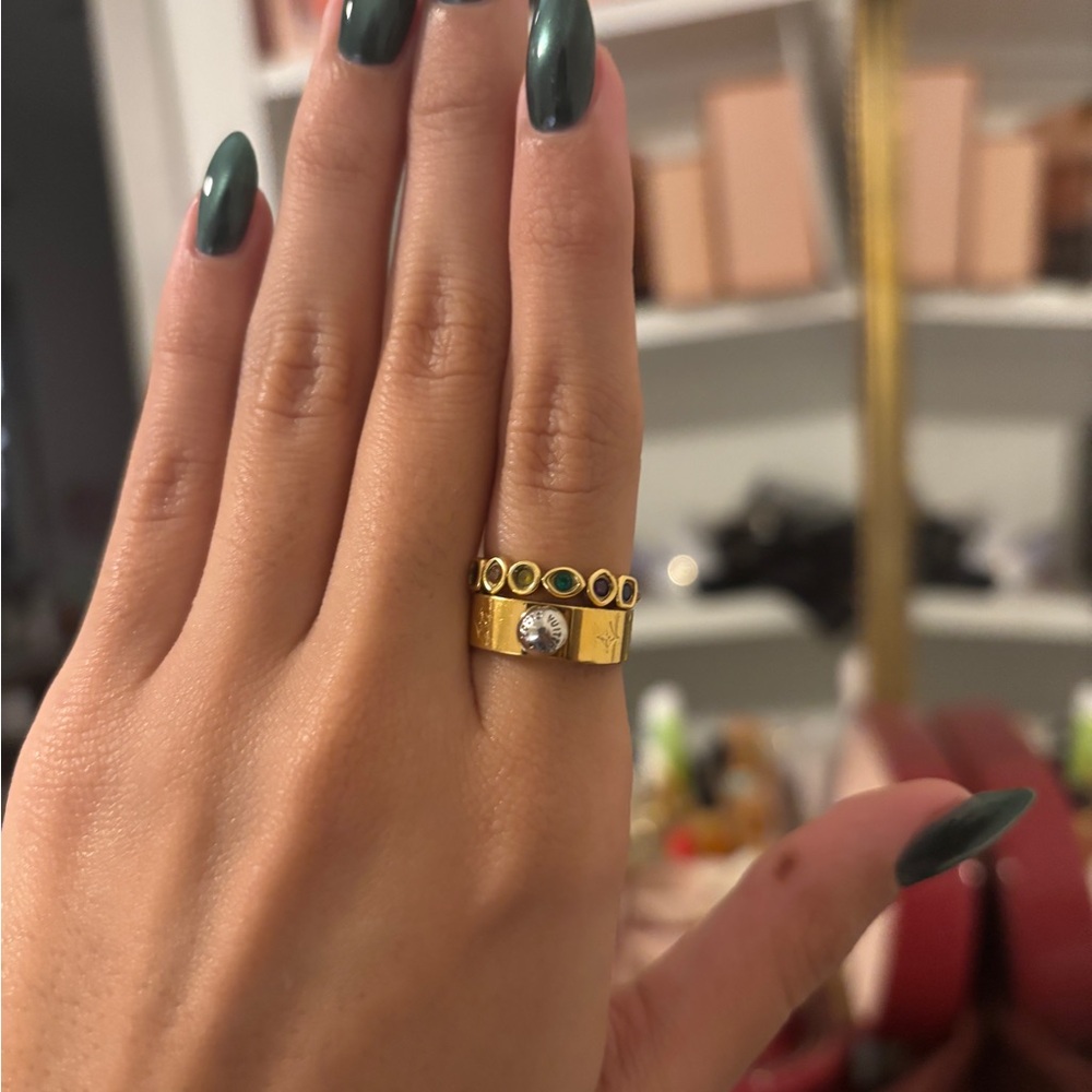 Louis Vuitton nanogram ring